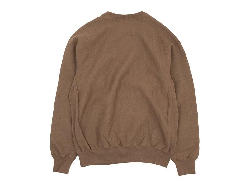 ENDS and MEANS Crew Neck Sweat Fox Brown