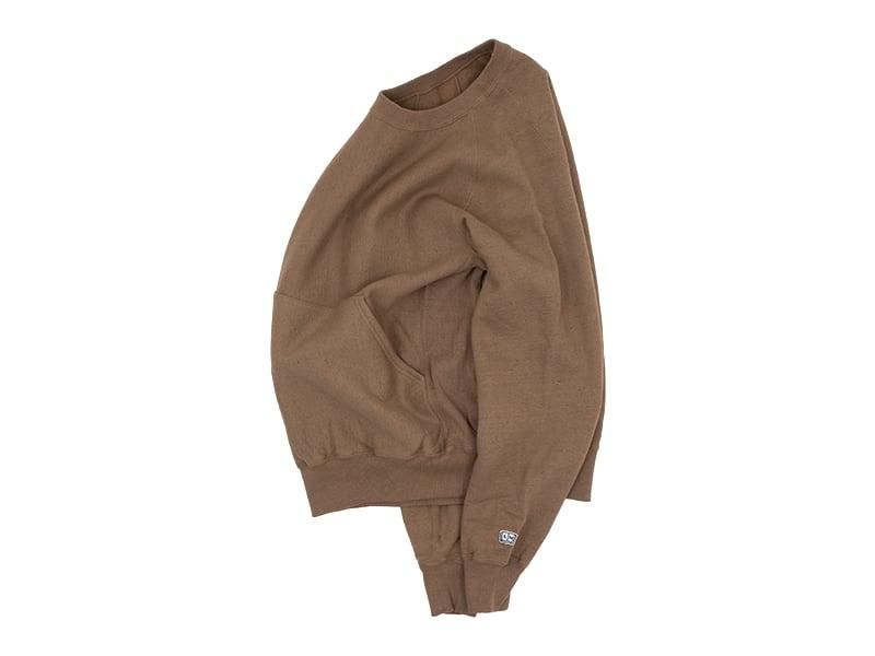 ENDS and MEANS Crew Neck Sweat Fox Brown