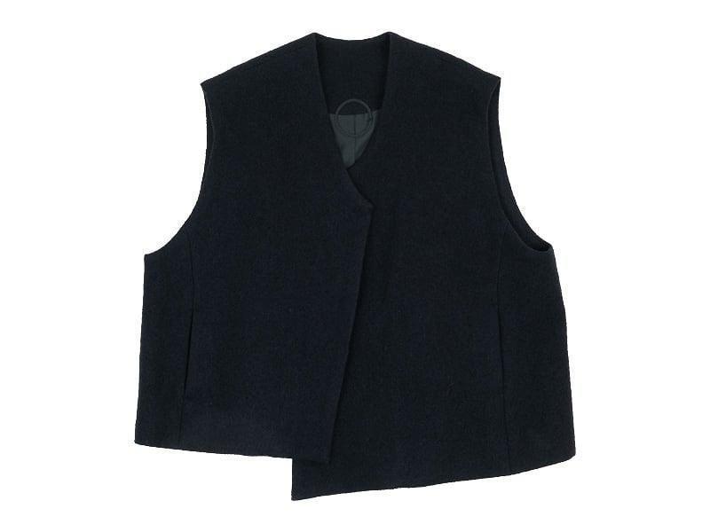 Atelier d'antan Grecoʥ쥳 Wool Vest BLACK