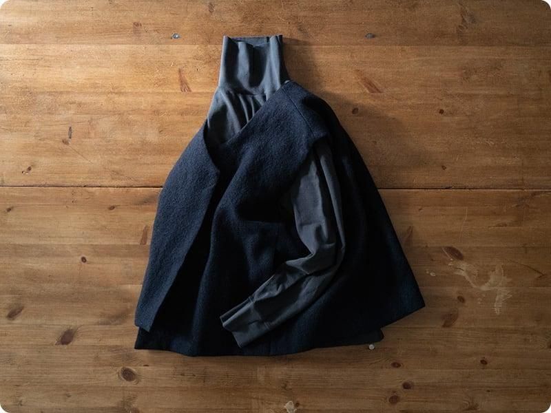 Atelier d'antan Grecoʥ쥳 Wool Vest BLACKξʲ