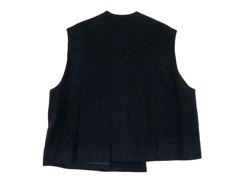 Atelier d'antan Grecoʥ쥳 Wool Vest BLACK
