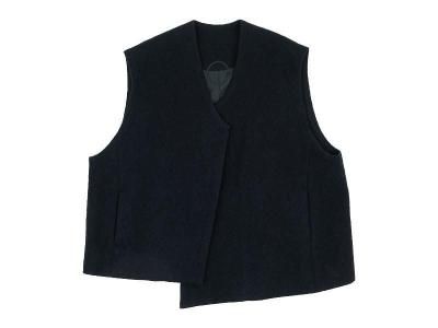 Atelier d'antan Grecoʥ쥳 Wool Vest BLACK