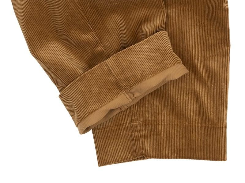 TUKI s/s wide work corduroy 20camel