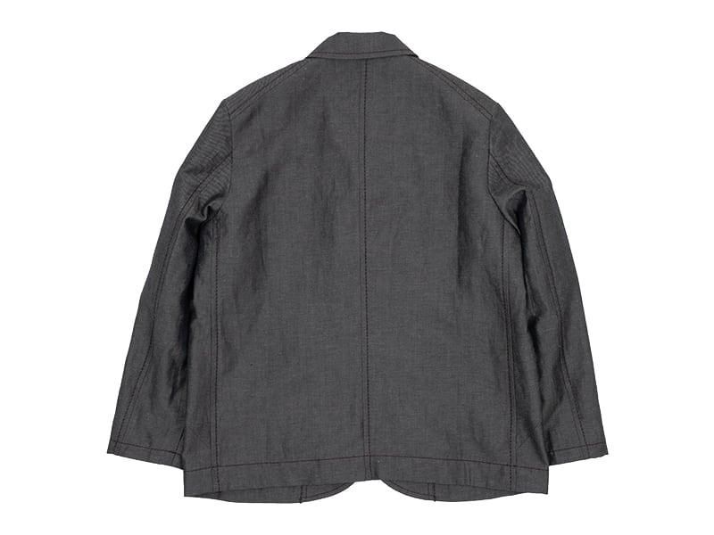 homspun ウールリネン ジャケット ダークブラウン homspun 通販