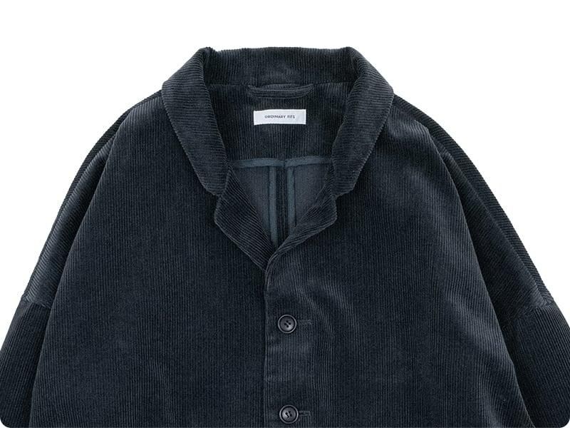 ordinary fits CORDUROY JACKET GRAY