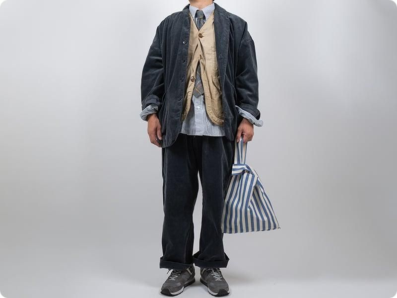 ordinary fits CORDUROY JACKET GRAY