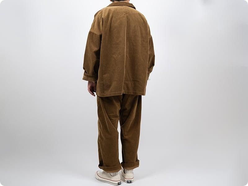 ordinary fits CORDUROY JACKET CAMEL