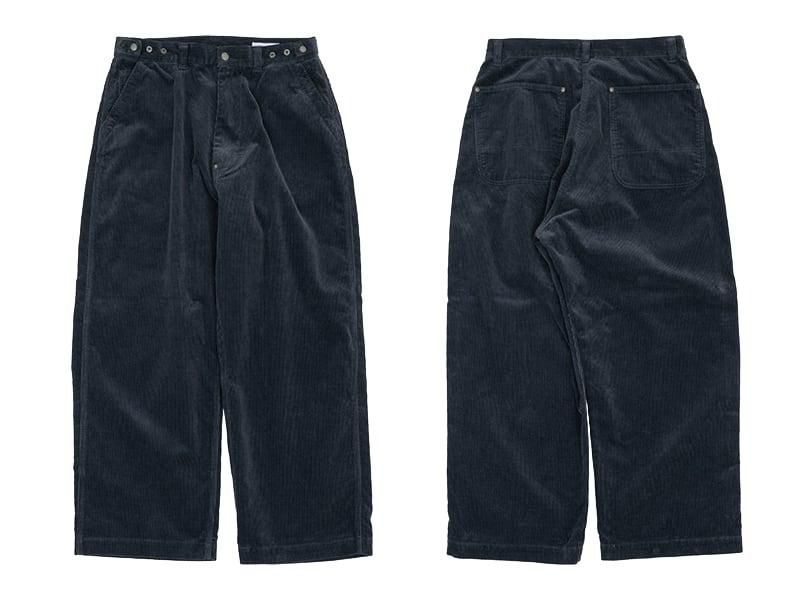 ordinary fits CORDUROY BELL PANTS GRAY