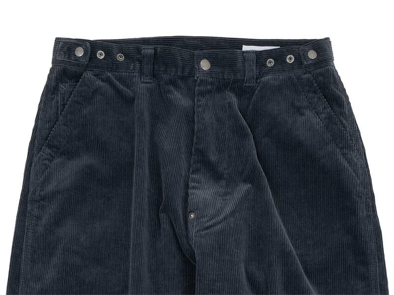 ordinary fits CORDUROY BELL PANTS GRAY