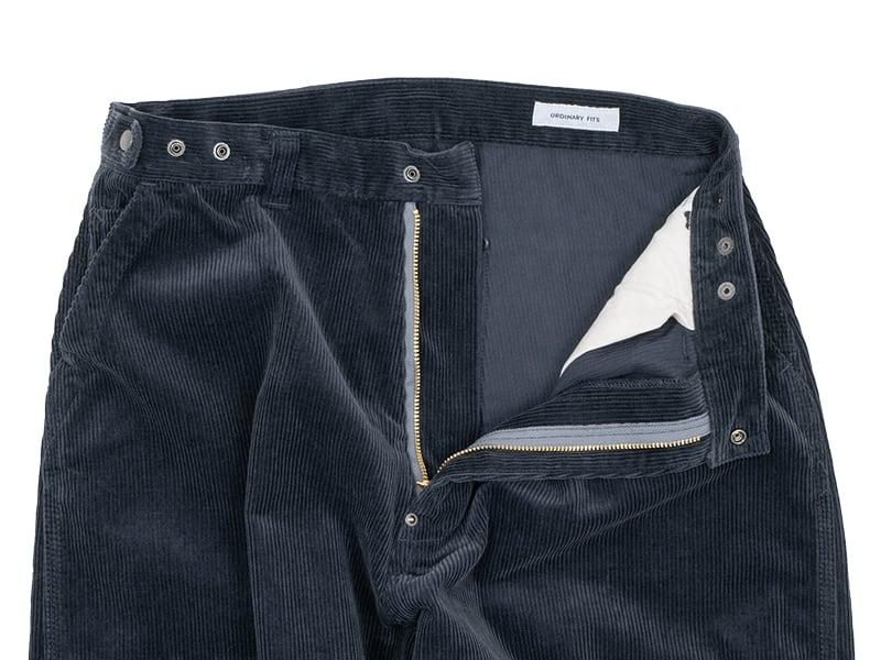 ordinary fits CORDUROY BELL PANTS GRAY