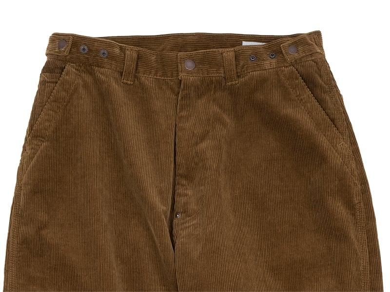 ordinary fits CORDUROY BELL PANTS CAMEL