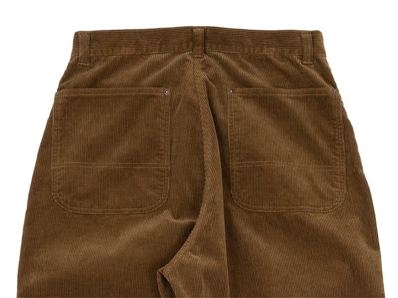 ordinary fits CORDUROY BELL PANTS CAMEL