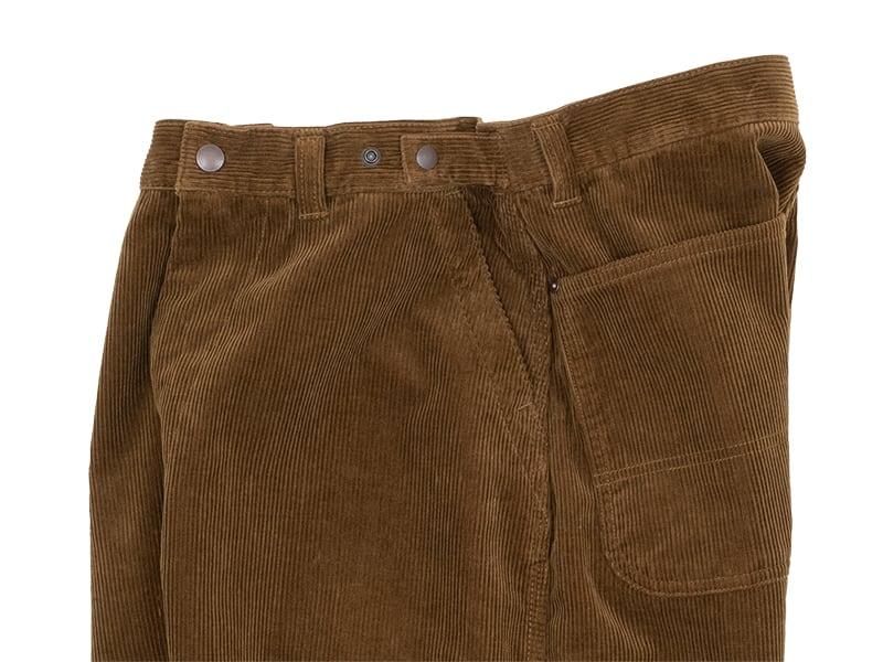 ordinary fits CORDUROY BELL PANTS CAMEL