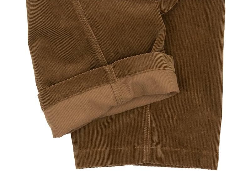 ordinary fits CORDUROY BELL PANTS CAMEL