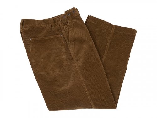 ordinary fits CORDUROY BELL PANTS CAMEL