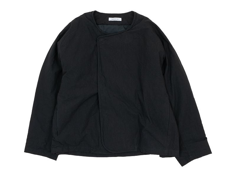 ordinary fits QUILT SHORT JACKET BLACK