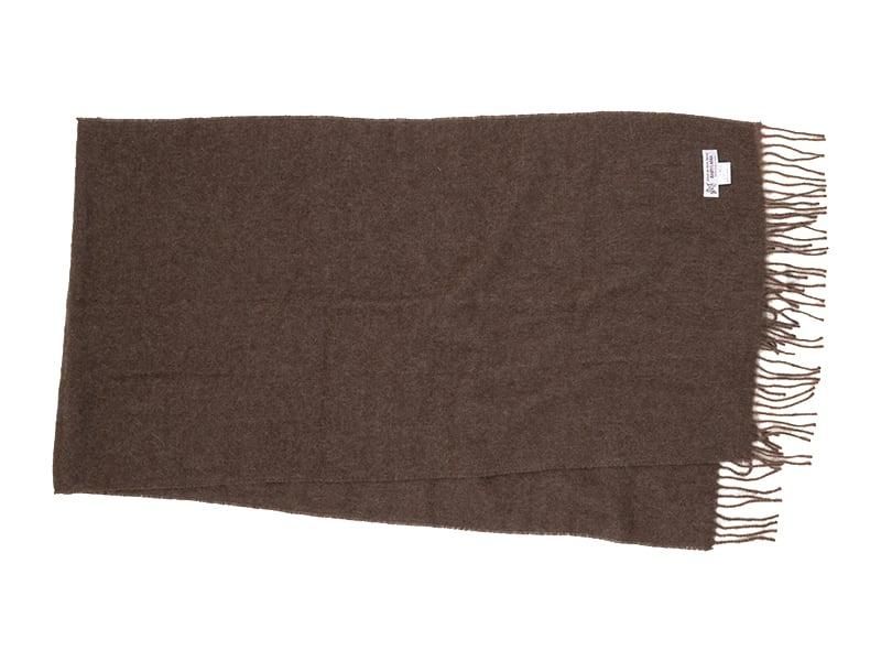 Brun De Vian-tiran Baby Lama Stole BROWN