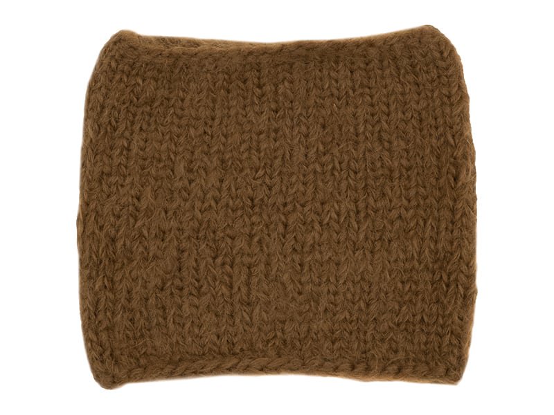 KARAKORAM ACCESSORIES Surialpaca Snood COGNAC