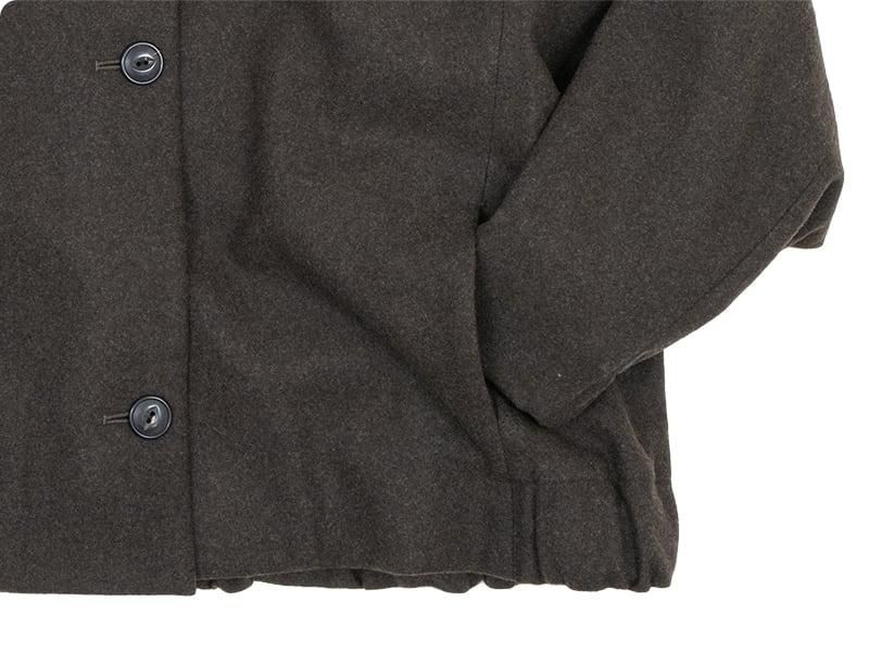 Atelier d'antan Abelʥ٥ Wool Jacket DARK BROWN