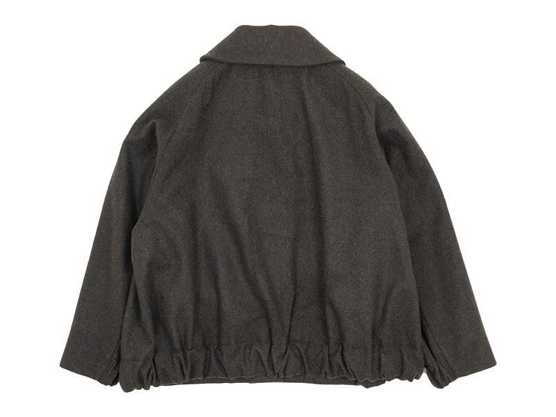 Atelier d'antan Abelʥ٥ Wool Jacket DARK BROWN