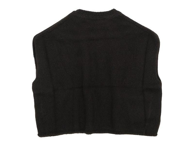 Atelier d'antan Rudeʥ롼ɡ Wool Knit Vest DARK BROWN