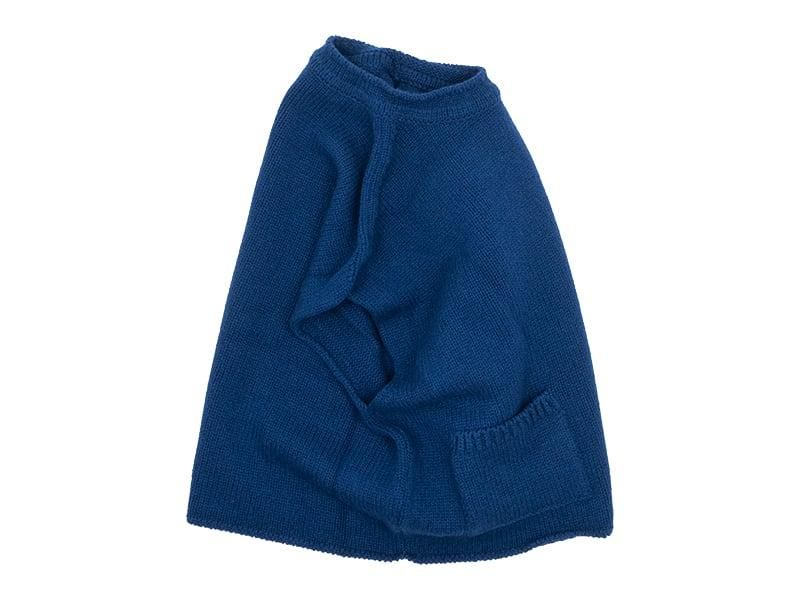 Atelier d'antan Rudeʥ롼ɡ Wool Knit Vest BLUE