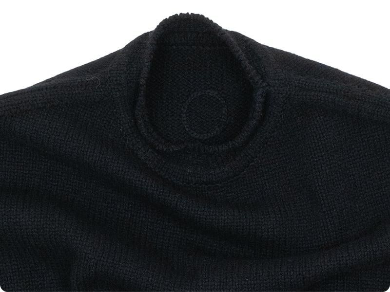 Atelier d'antan Rudeʥ롼ɡ Wool Knit Vest BLACK