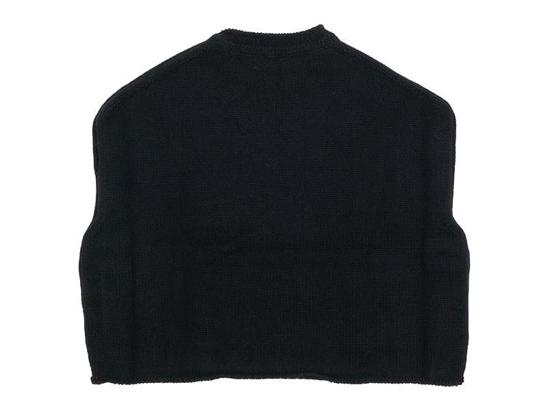 Atelier d'antan Rudeʥ롼ɡ Wool Knit Vest BLACK
