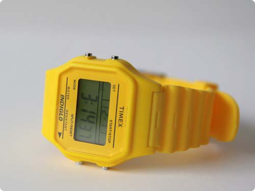 TIMEX80 classic solidYELLOW SWITCH