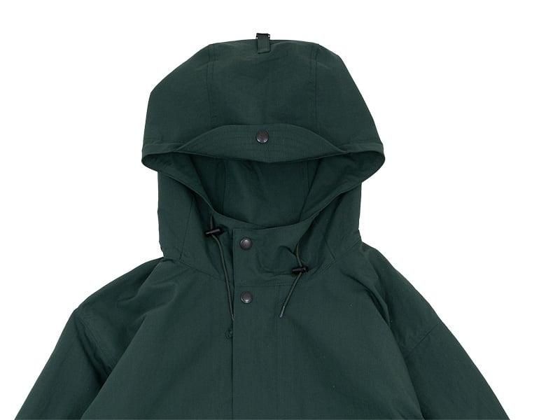 ENDS and MEANS Travel Half Parka Woods Green