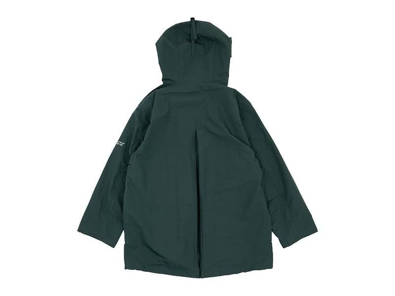 ENDS and MEANS Travel Half Parka Woods Green