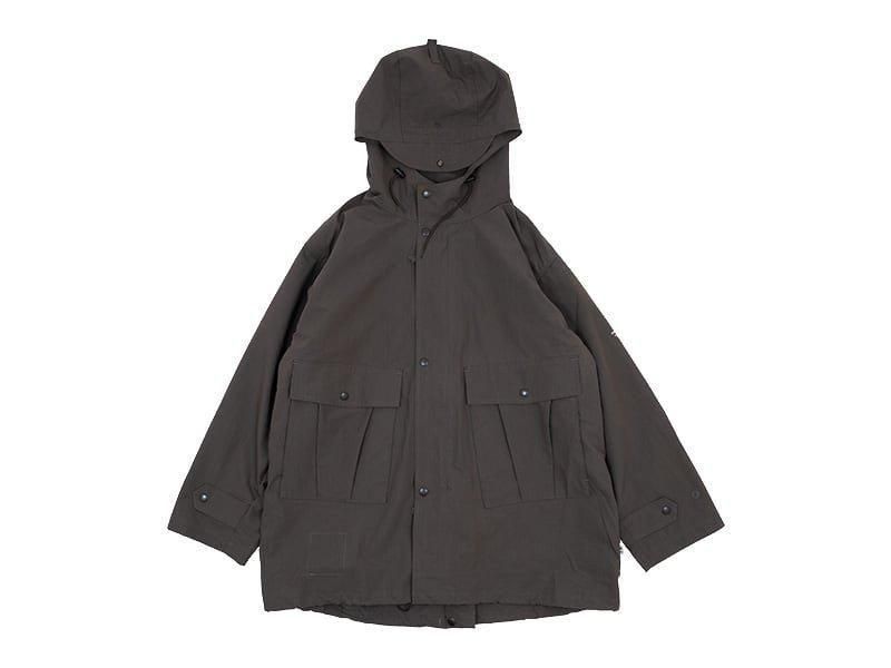 ENDS and MEANS Travel Half Parka African Black