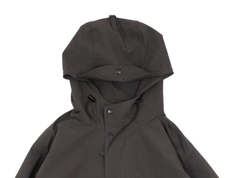 ENDS and MEANS Travel Half Parka African Black
