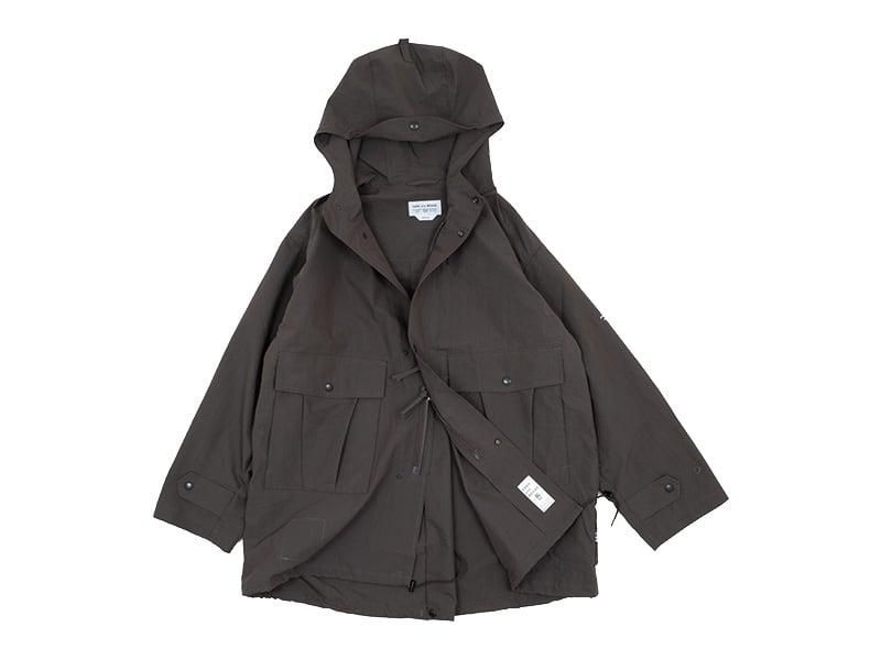 ENDS and MEANS Travel Half Parka African Black