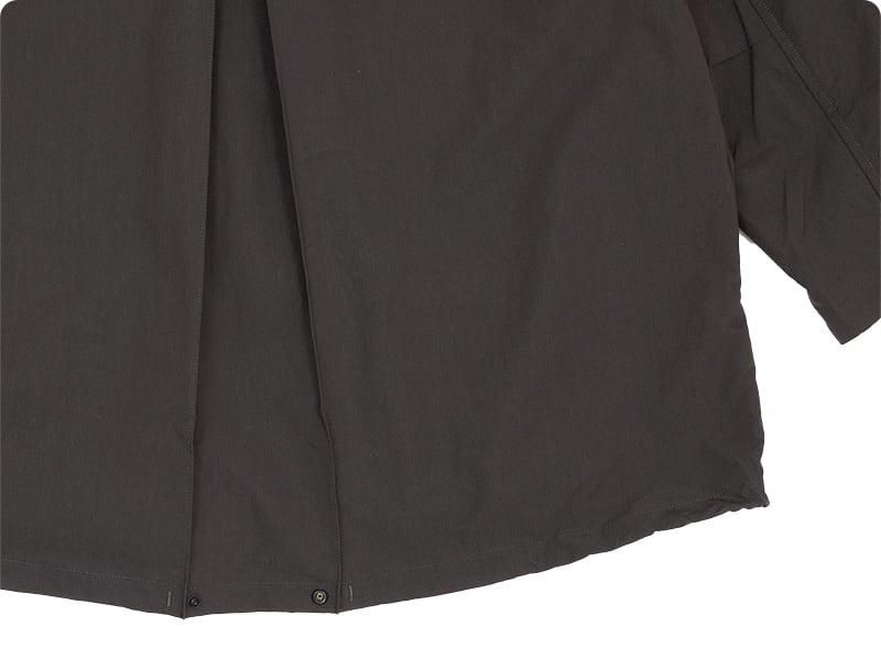 ENDS and MEANS Travel Half Parka African Black