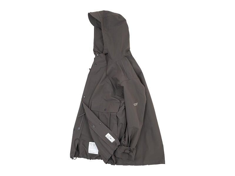 ENDS and MEANS Travel Half Parka African Black
