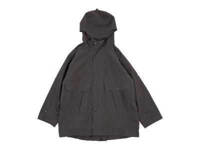 ENDS and MEANS Travel Half Parka African Black