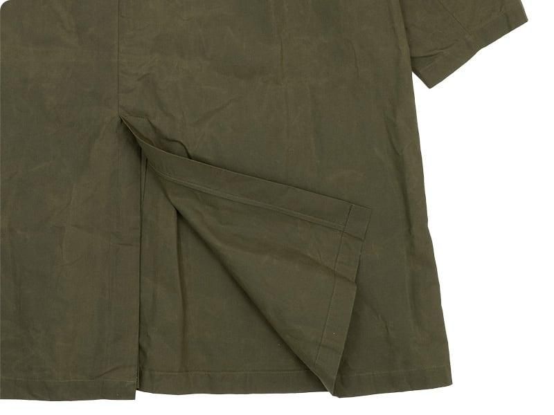 Atelier d'antan Bertinʥ٥륿 Waxed Cotton Coat OLIVE