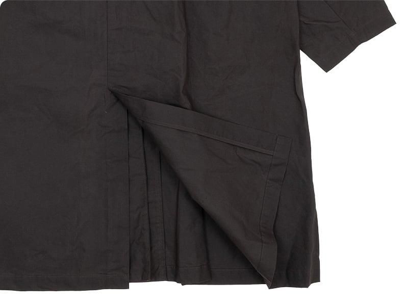 Atelier d'antan Bertinʥ٥륿 Waxed Cotton Coat DARK BROWN