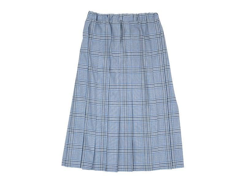 Charpentier de Vaisseau Brisaʥ֥ꥵ Pleated Skirt L-77 BLUE CHECK