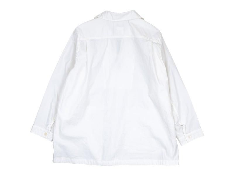 Charpentier de Vaisseau Sean Cotton Smock WHITE