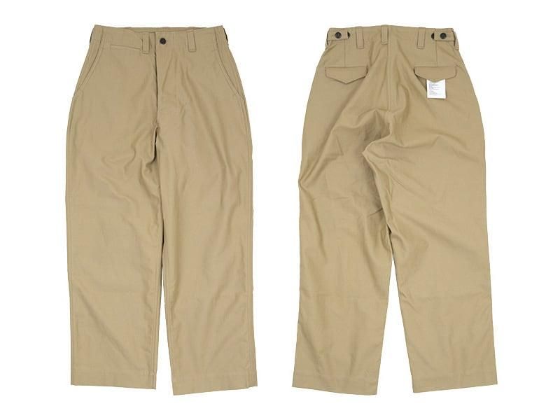 TUKI field trousers 2 03KHAKI