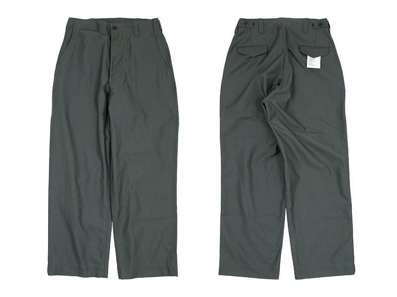 TUKI field trousers 2 23SAGE GREEN