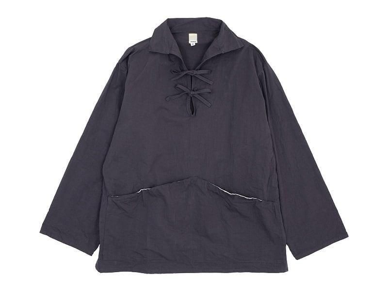 TAMIZE SMOCK CHARCOAL GRAY