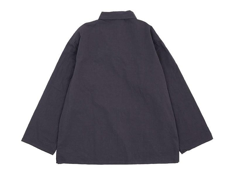 TAMIZE SMOCK CHARCOAL GRAY