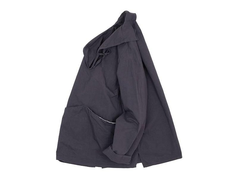 TAMIZE SMOCK CHARCOAL GRAY
