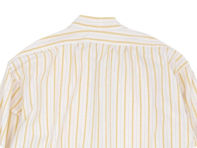TATAMIZE STAND D/B SHIRTS YELLOW STRIPE