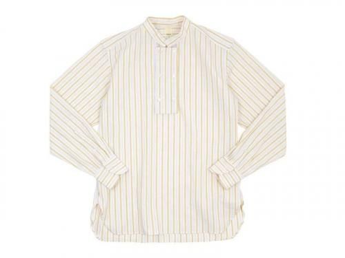 TATAMIZE STAND D/B SHIRTS YELLOW STRIPE