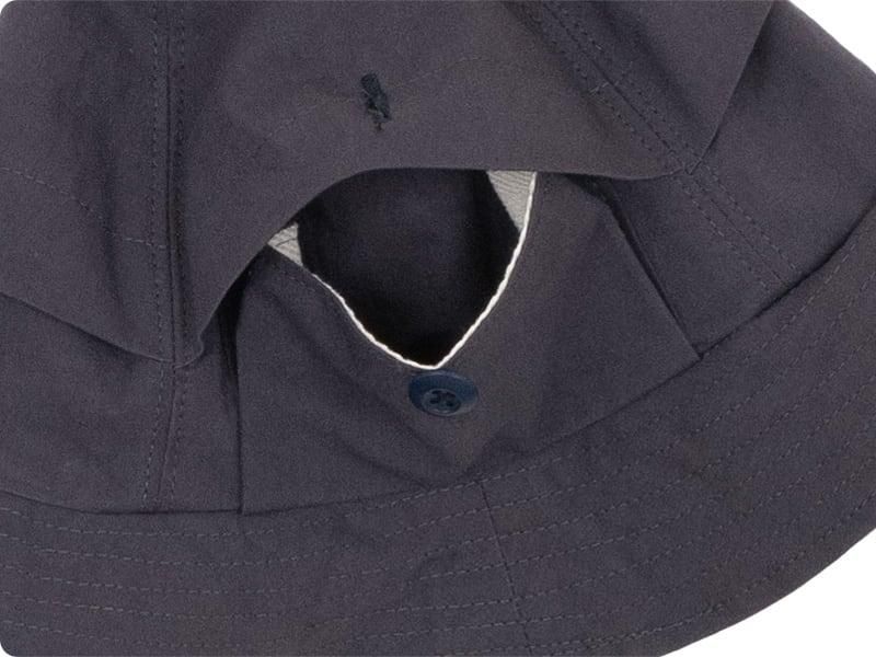 TATAMIZE SAFARI HAT CHARCOAL GRAY