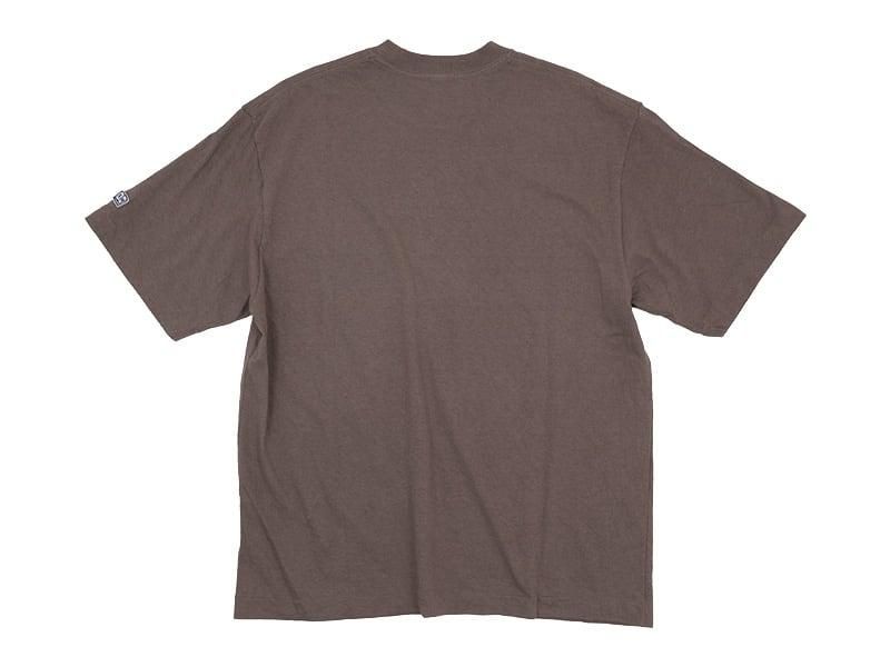 ENDS and MEANS Pocket Tee Solid Dull Brown